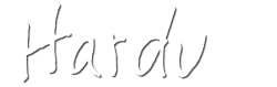 Logo Hardu blanc