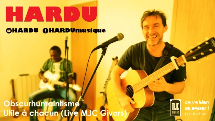 Affiche concert Hardu MJC Givors